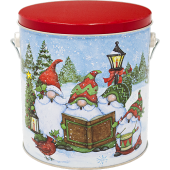 One Gallon Decorative Popcorn Tin