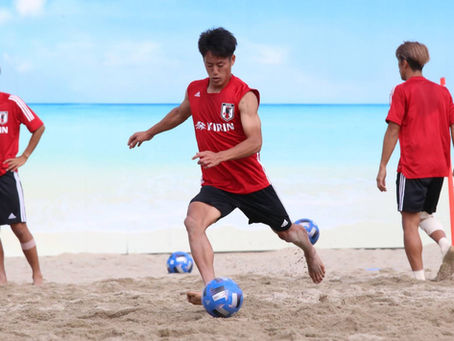 弊社社員 前田陸 ビーチサッカー日本代表候補選出