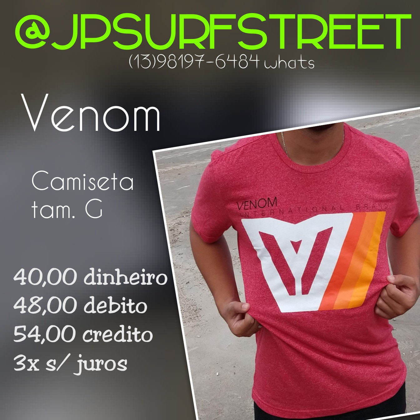 Camiseta Venom