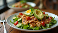 Exploring a Delicious Chicken Cobb Salad with Avocado and Egg Recipe and Ingredients