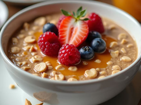 Delicious Peanut Butter and Jelly Overnight Oats Recipe with Protein Powder and Cottage Cheese