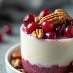 Cranberry Pecan Greek Yogurt Parfait Healthy Recipe and Ingredients Guide