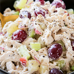 Grape Chicken Apple Salad