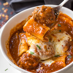 Meatball Soup for these cold November days!