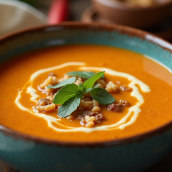 Hearty Butternut Squash and Lentil Soup with Chicken Sausage Recipe and Ingredients Guide
