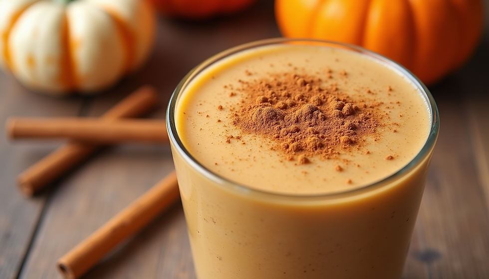 Delicious Pumpkin Spice Smoothie Recipe with Vanilla Protein for Fall Mornings