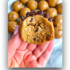 Healthy Cookie Dough Bites