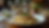 wide angle view of a rustic dining table set with creamy garlic chicken and mushrooms