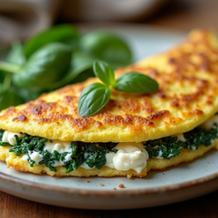 Delicious Spinach and Cottage Cheese Omelette Recipe You Must Try