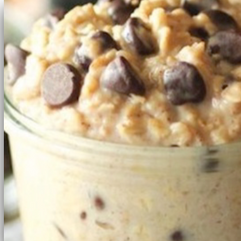 Cookie Dough Overnight Oatmeal