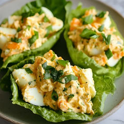 Discover the Refreshing Delight of Avocado Egg Salad Lettuce Wraps with Simple Ingredients