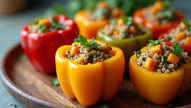 Delicious Butternut Squash and Quinoa Stuffed Peppers Recipe and Ingredients Guide
