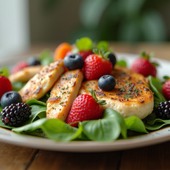 Exploring a Refreshing Berry Chicken Salad Recipe with Yogurt Dressing
