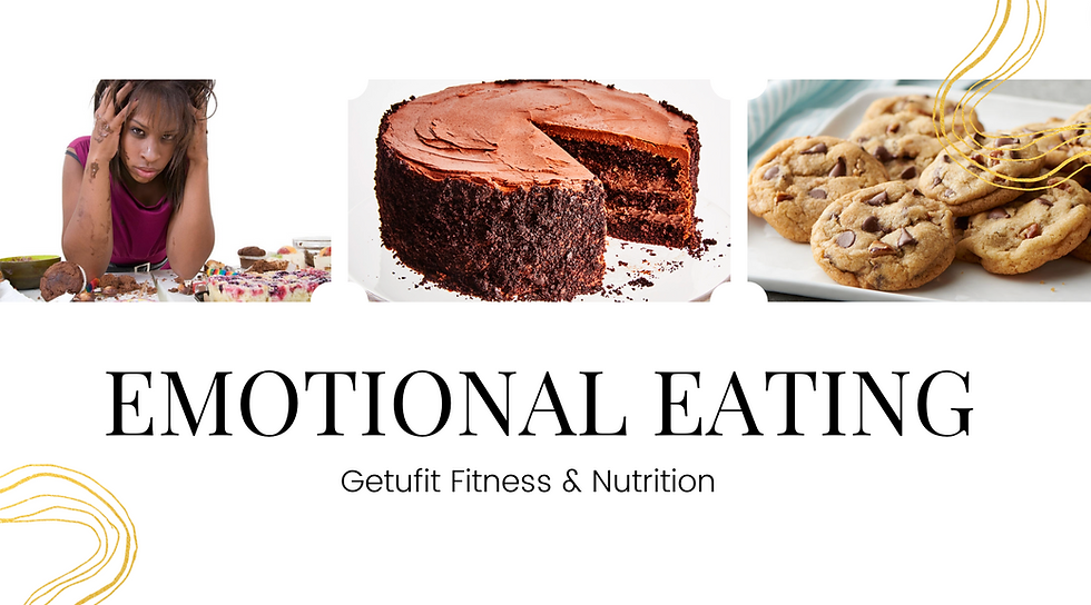 Emotional Eating - Control your stress levels 