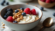 Exploring the Versatility of Overnight Oats with Greek Yogurt Nuts and Berries