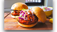 Sweet and Tangy Chicken Burgers