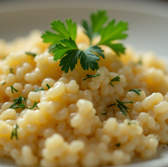 Creamy Cauliflower Risotto with Chicken and Olive Oil A Delicious Twist on a Classic Dish