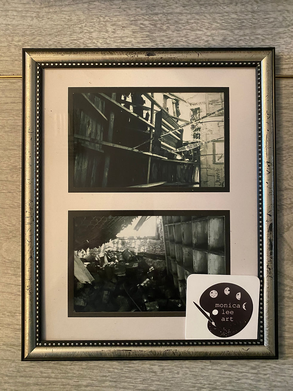 frames prints - prison exterior