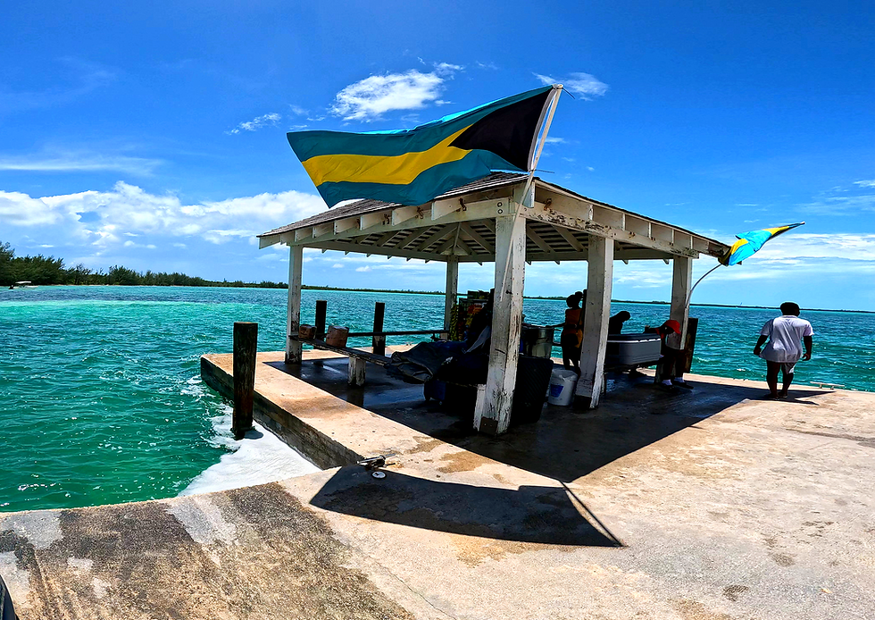 Genes Dock, Eleuhera Bahamas