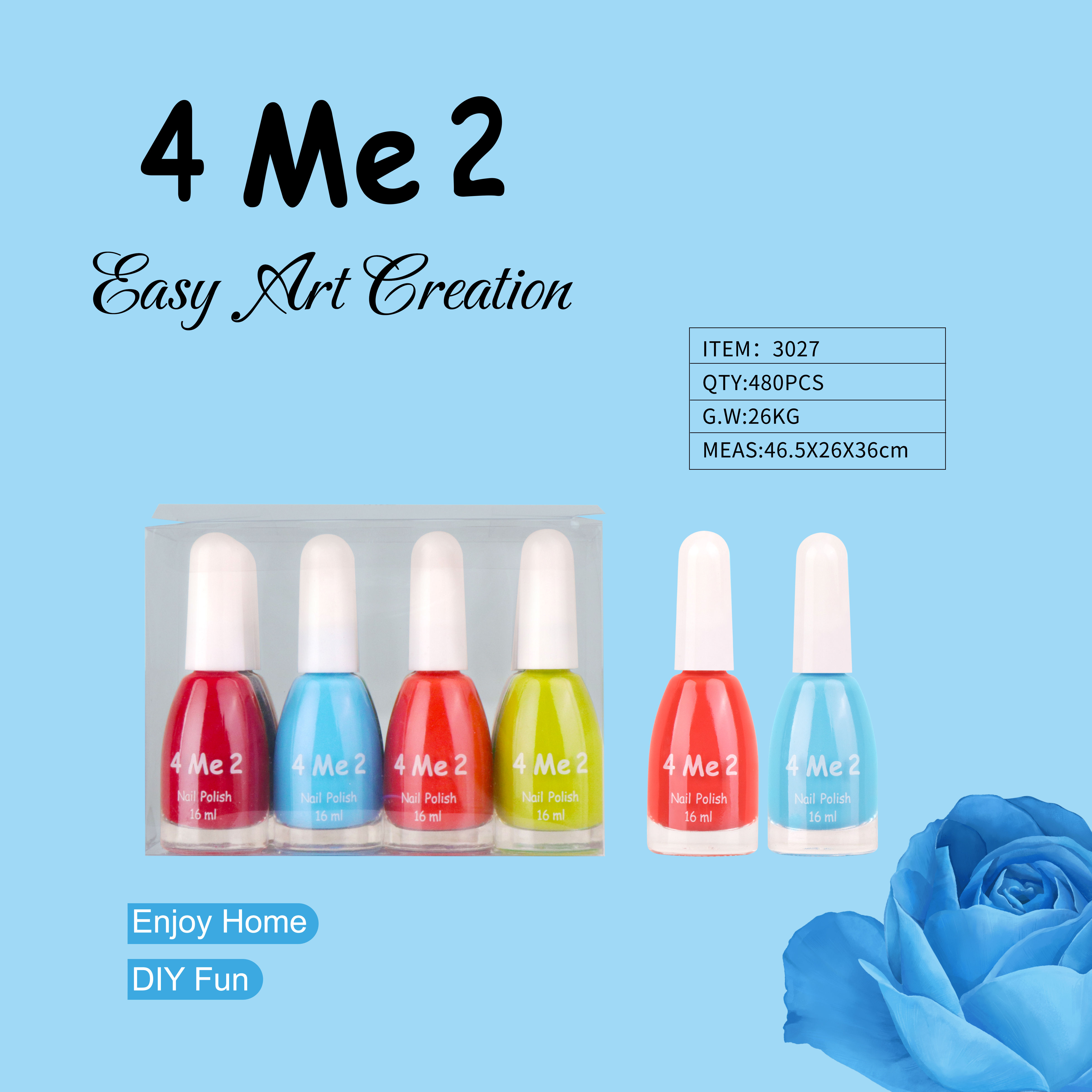 4 ME 2  3027 NAIL POLISH