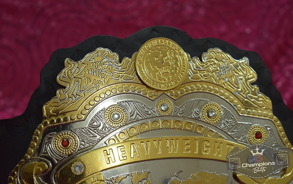 Thumbnail: New Version 4 - New Heavyweight Wrestling  Championship Belt