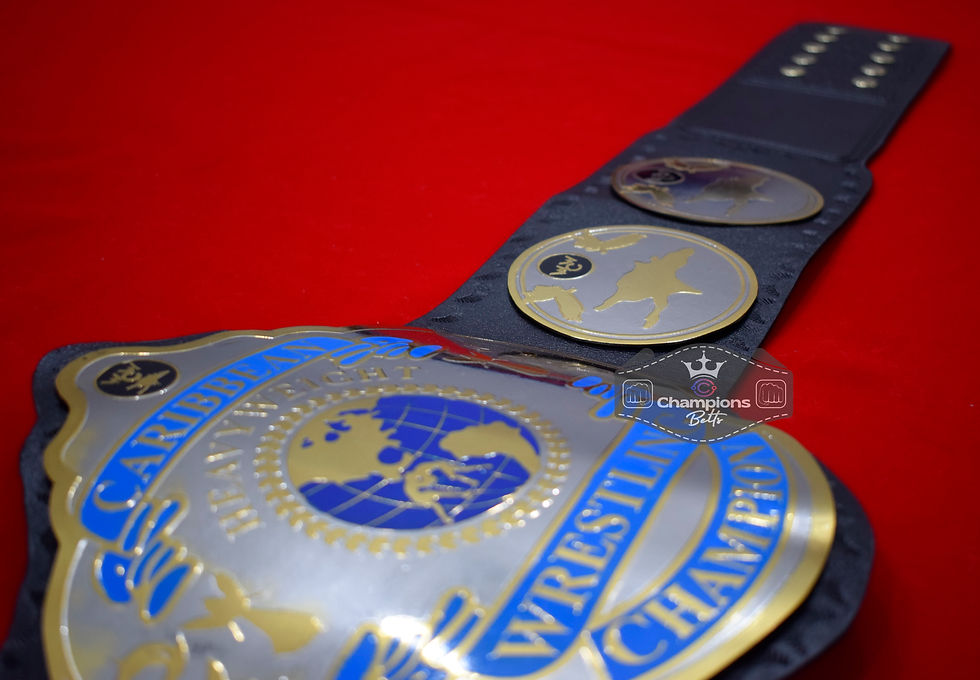 Thumbnail: WWC Caribbean Heavyweight Wrestling Championship Belt