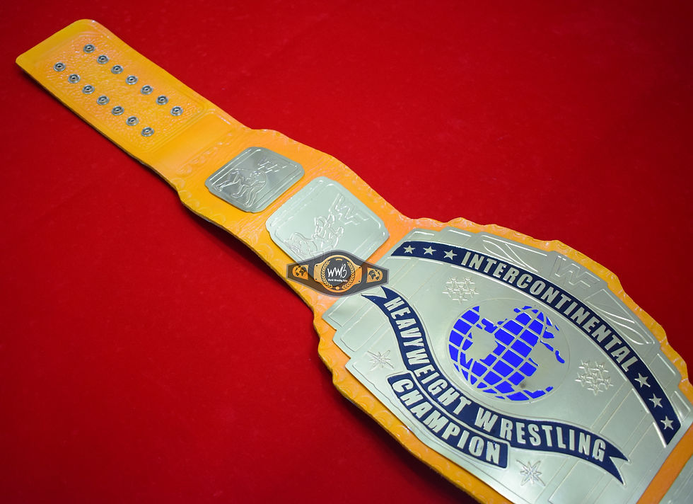 Thumbnail: WWE Intercontinental Heavyweight Wrestling Championship Belt