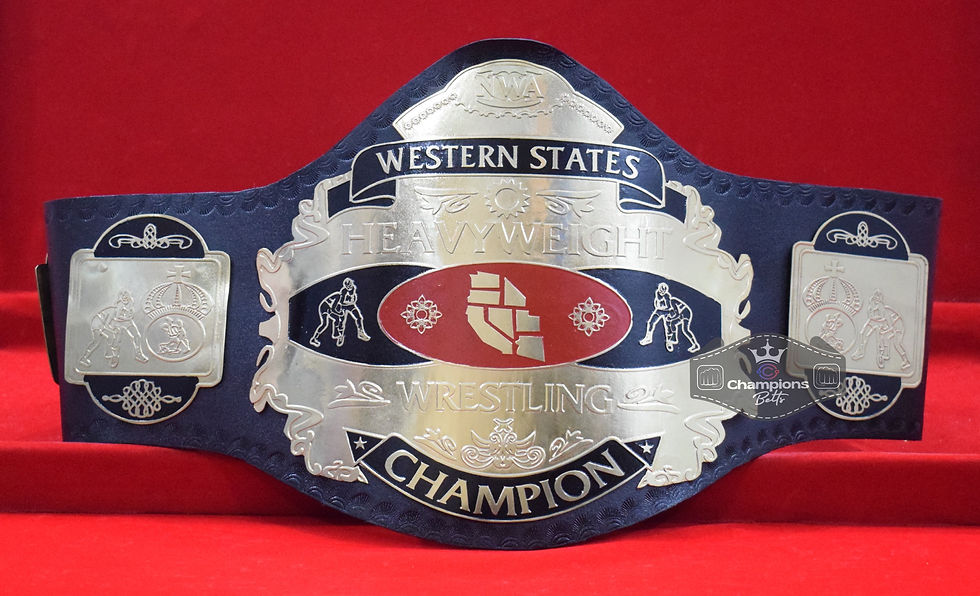 Thumbnail: NWA Western Stater Wresting Title Championship Belt