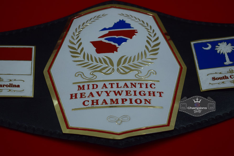 Thumbnail: Mid Atlantic Heavyweight Championship Belt