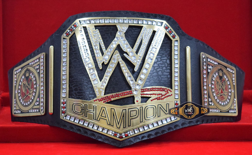 WWE Undisputed Wrestling Championship Title Belt