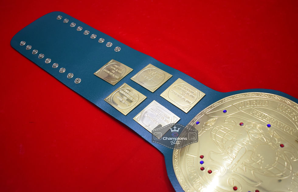 Thumbnail: Hogan Big Green World Wide Wrestling Championship Belt