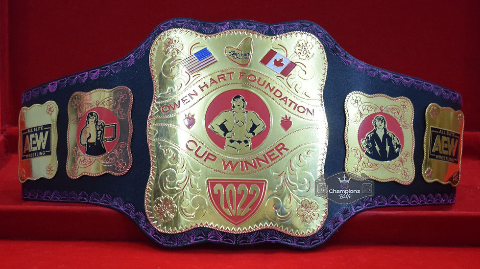 Thumbnail: AEW Owen Hart Foundation Championship Belt