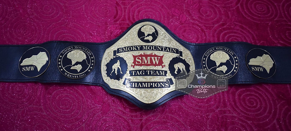 Thumbnail: SMW Smoky Mountain Tag Team Championship Belt