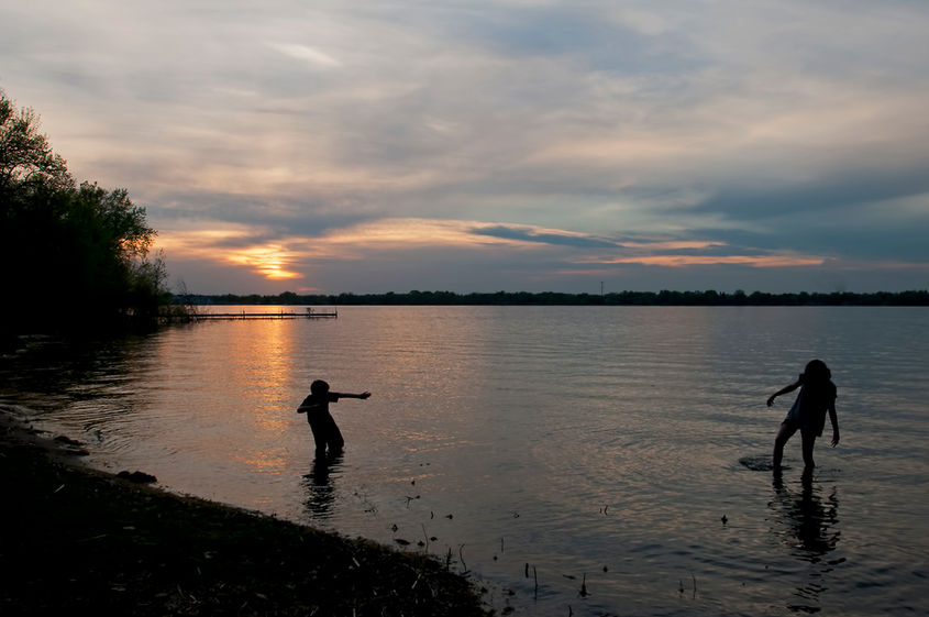 Playing at Dusk