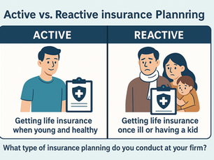Active vs. Reactive Insurance Planning: Which Approach Do You Take?