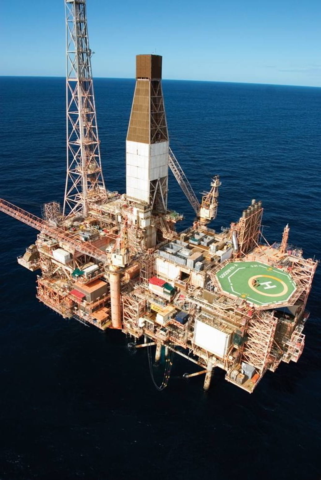 Goodwyn A offshore platform photo
