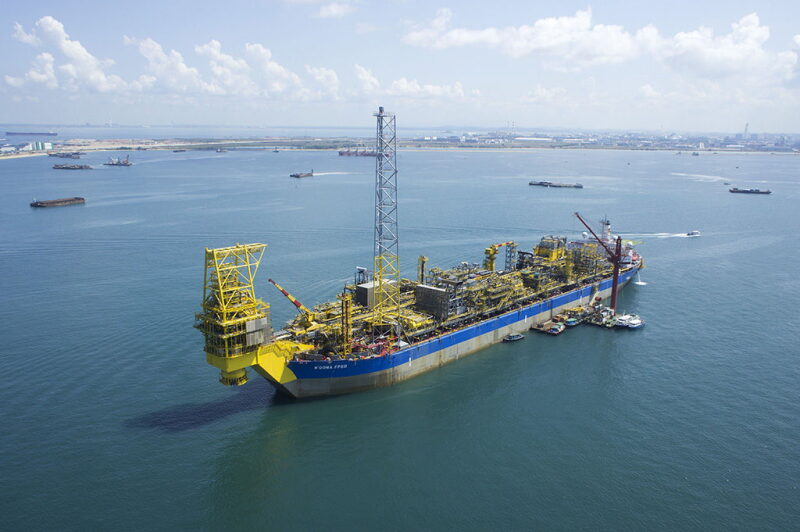 N'Goma FPSO offshore platform photo