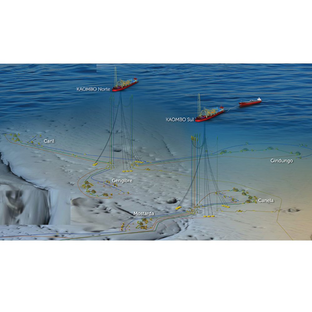 Kaombo Norte FPSO layout