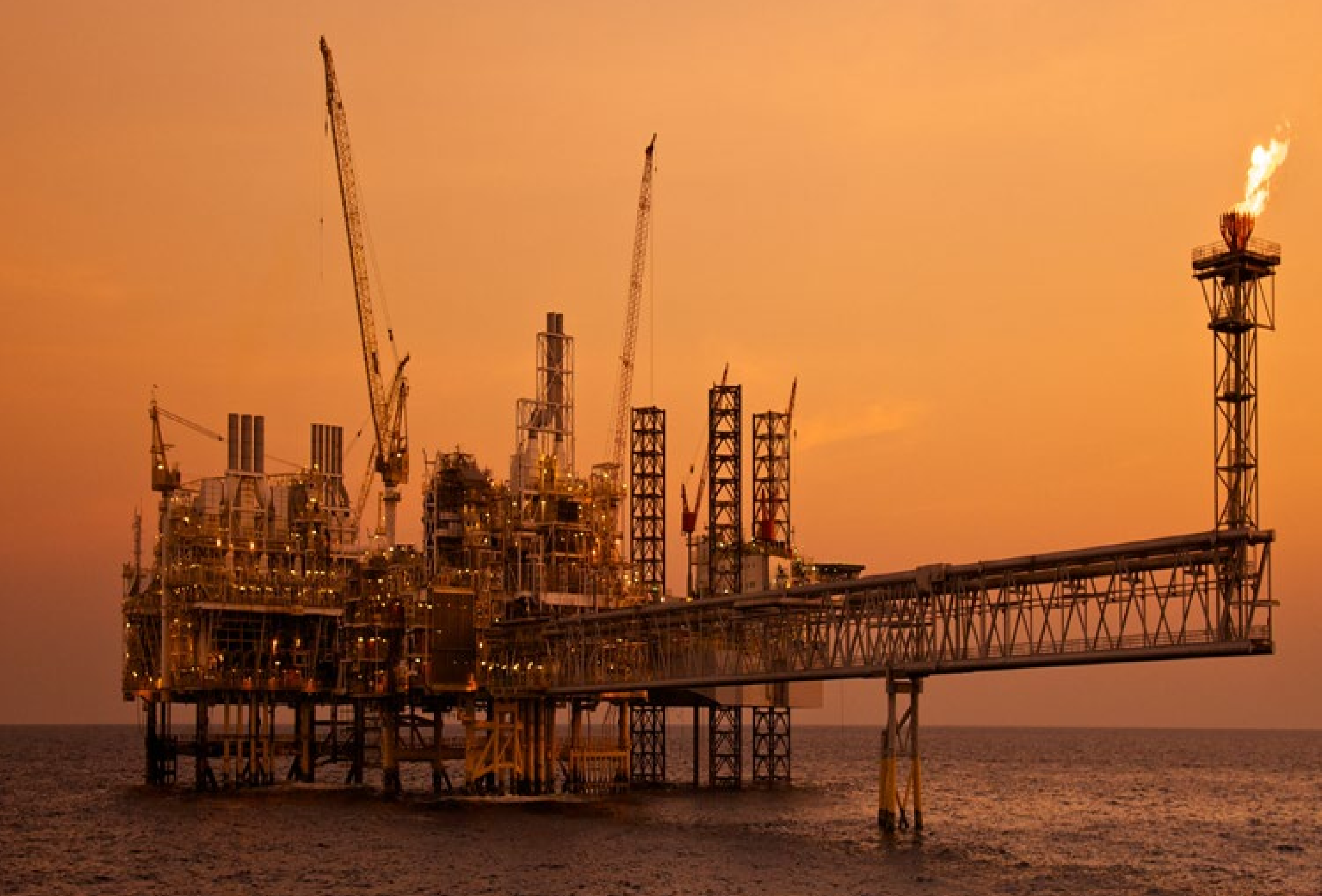 Bayu-Undan offshore platform photo