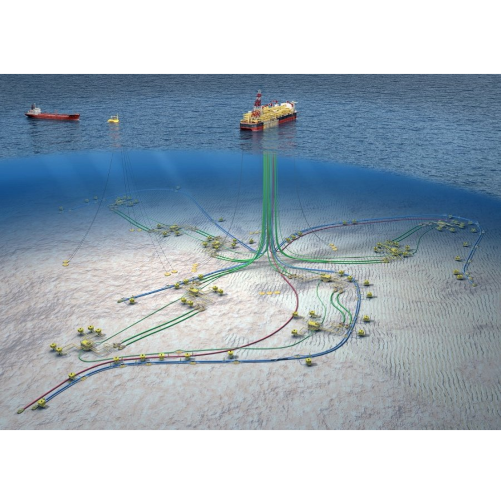 Dalia FPSO layout