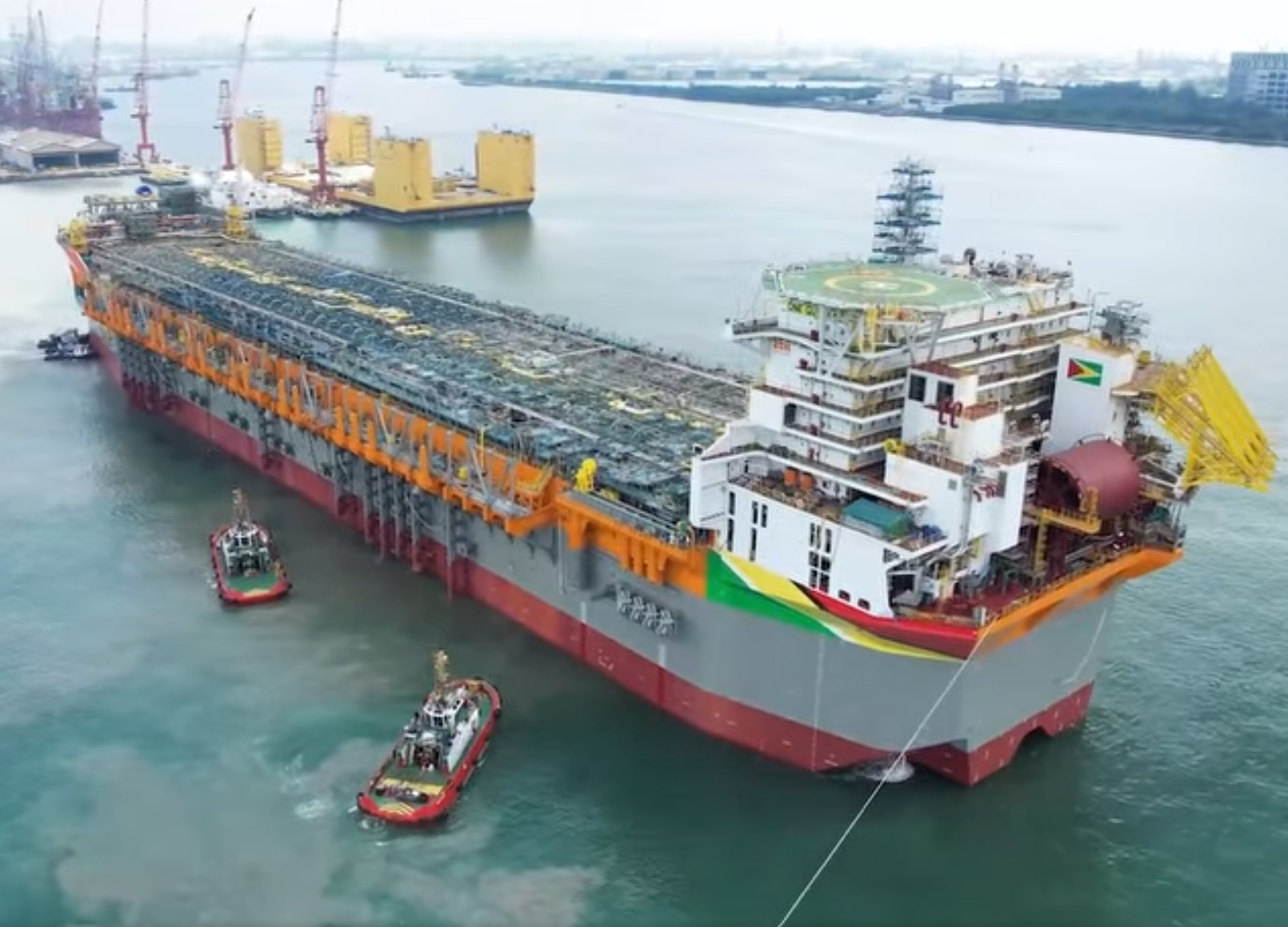 One Guyana FPSO offshore platform photo