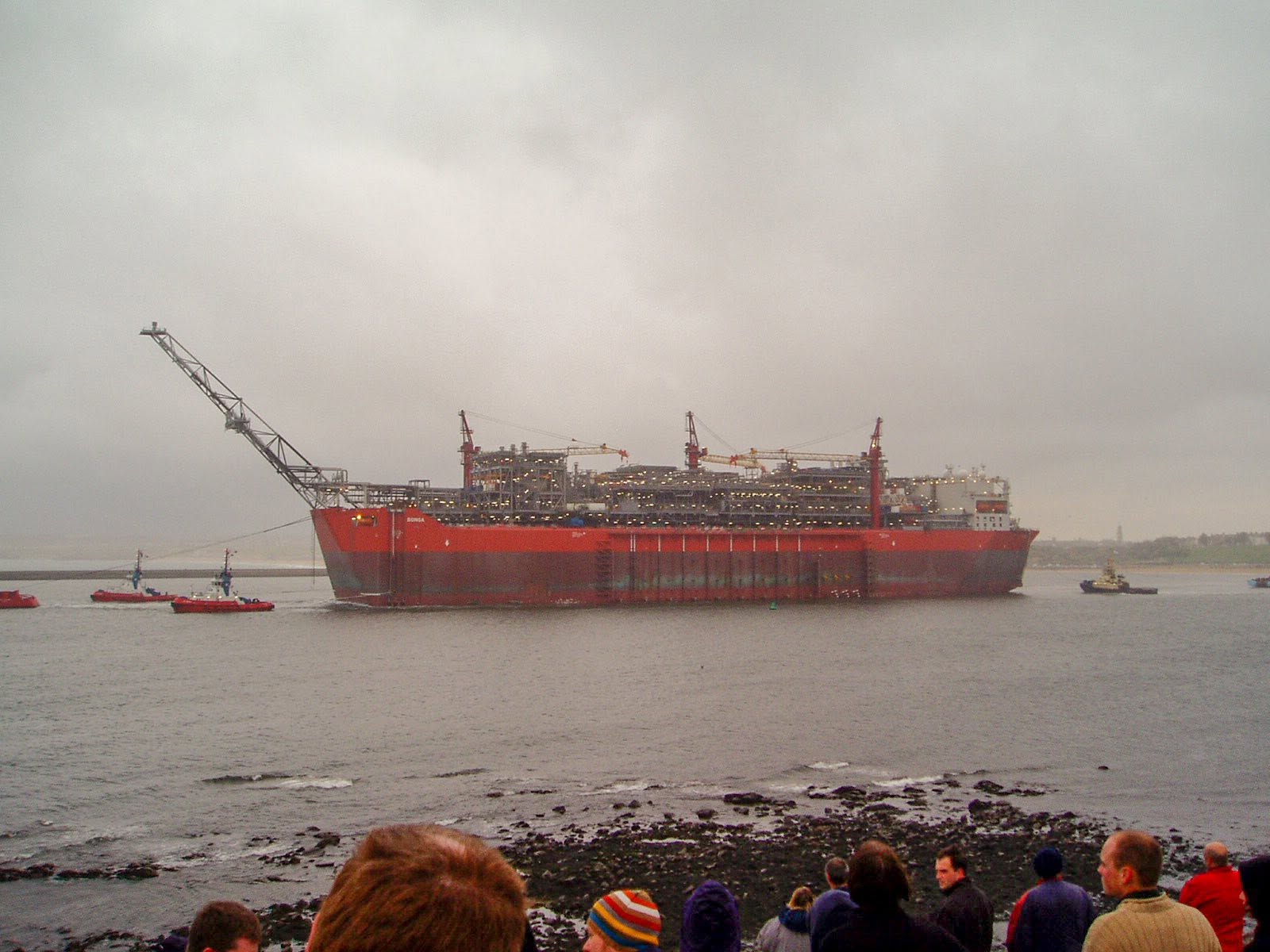 Bonga FPSO offshore platform photo
