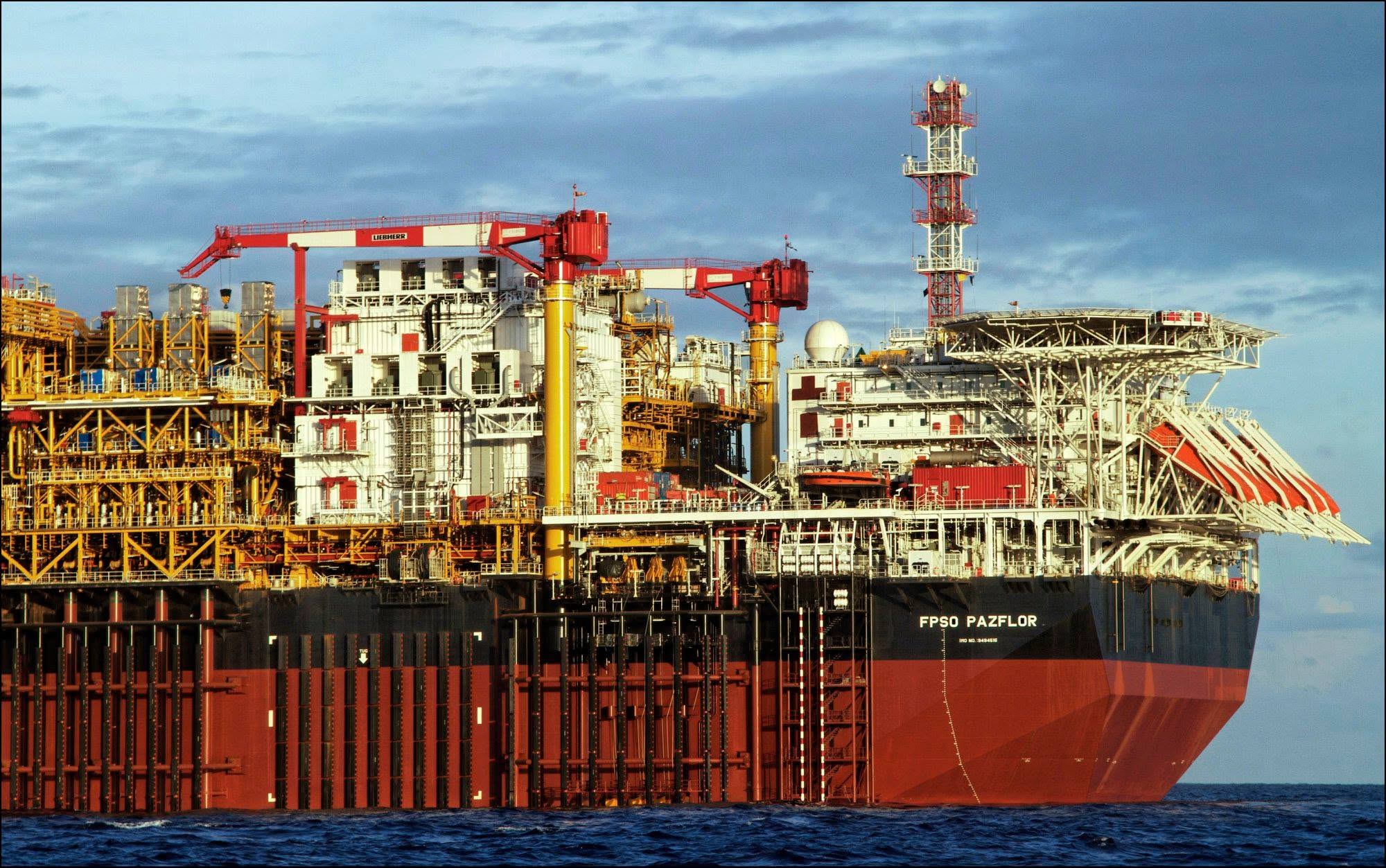 Pazflor FPSO offshore platform photo
