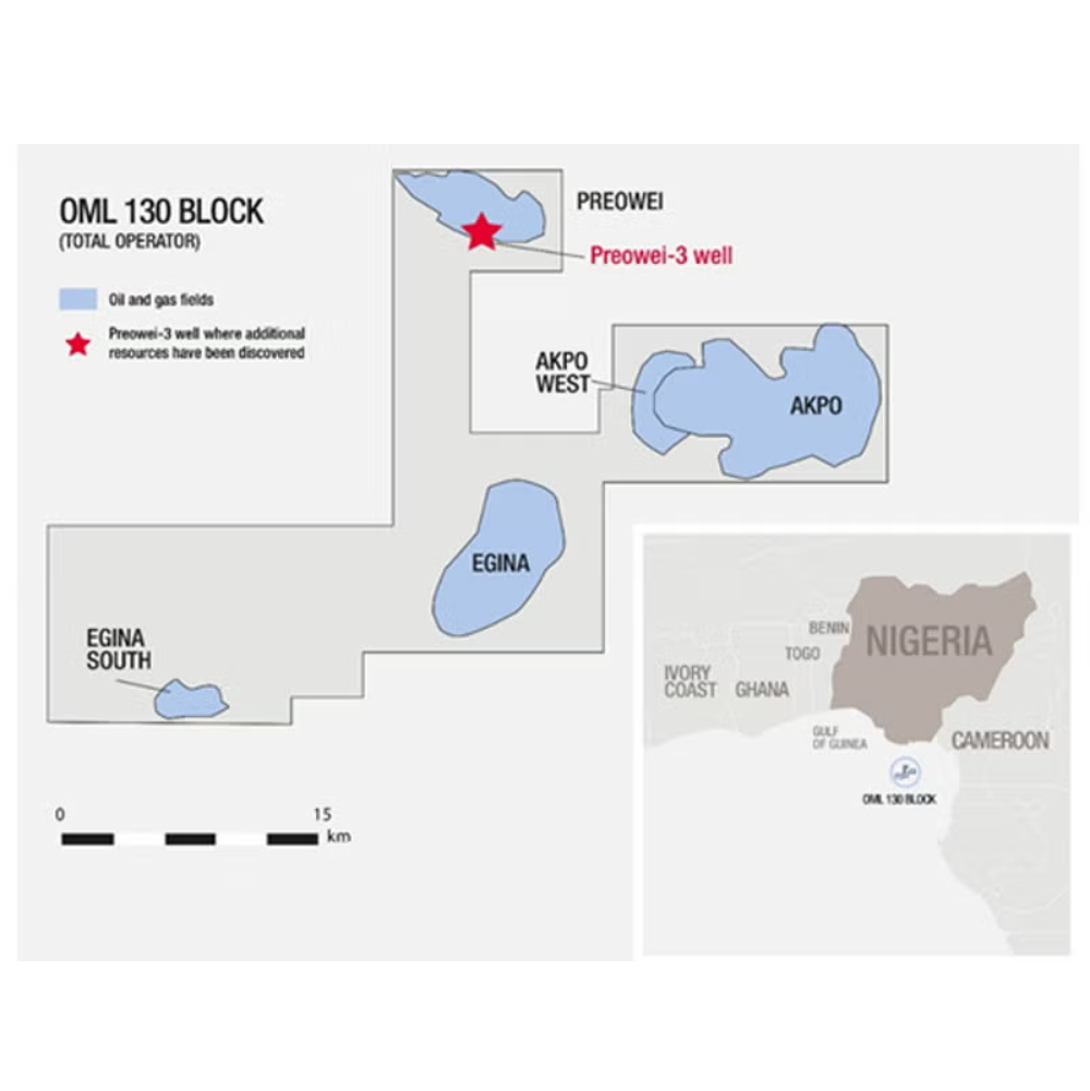 Egina FPSO layout