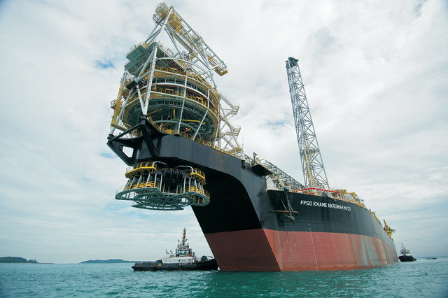 Kwame Nkrumah FPSO offshore platform photo