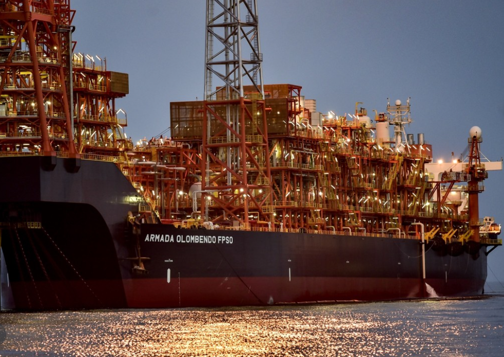 Armada Olombendo FPSO offshore platform photo
