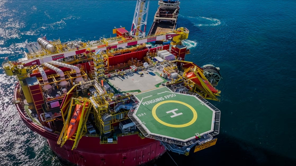 Penguins FPSO offshore platform photo