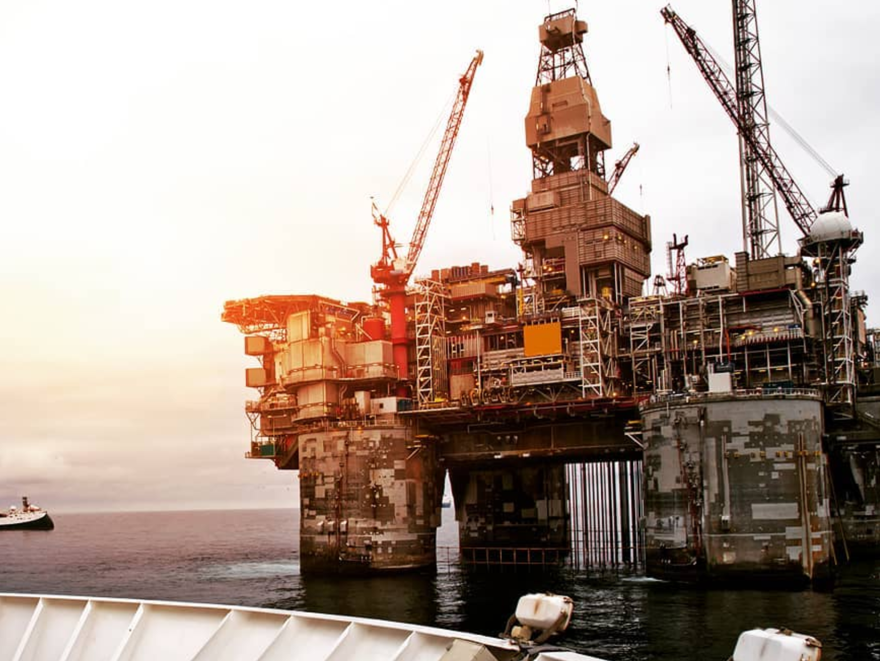 Berkut offshore platform photo