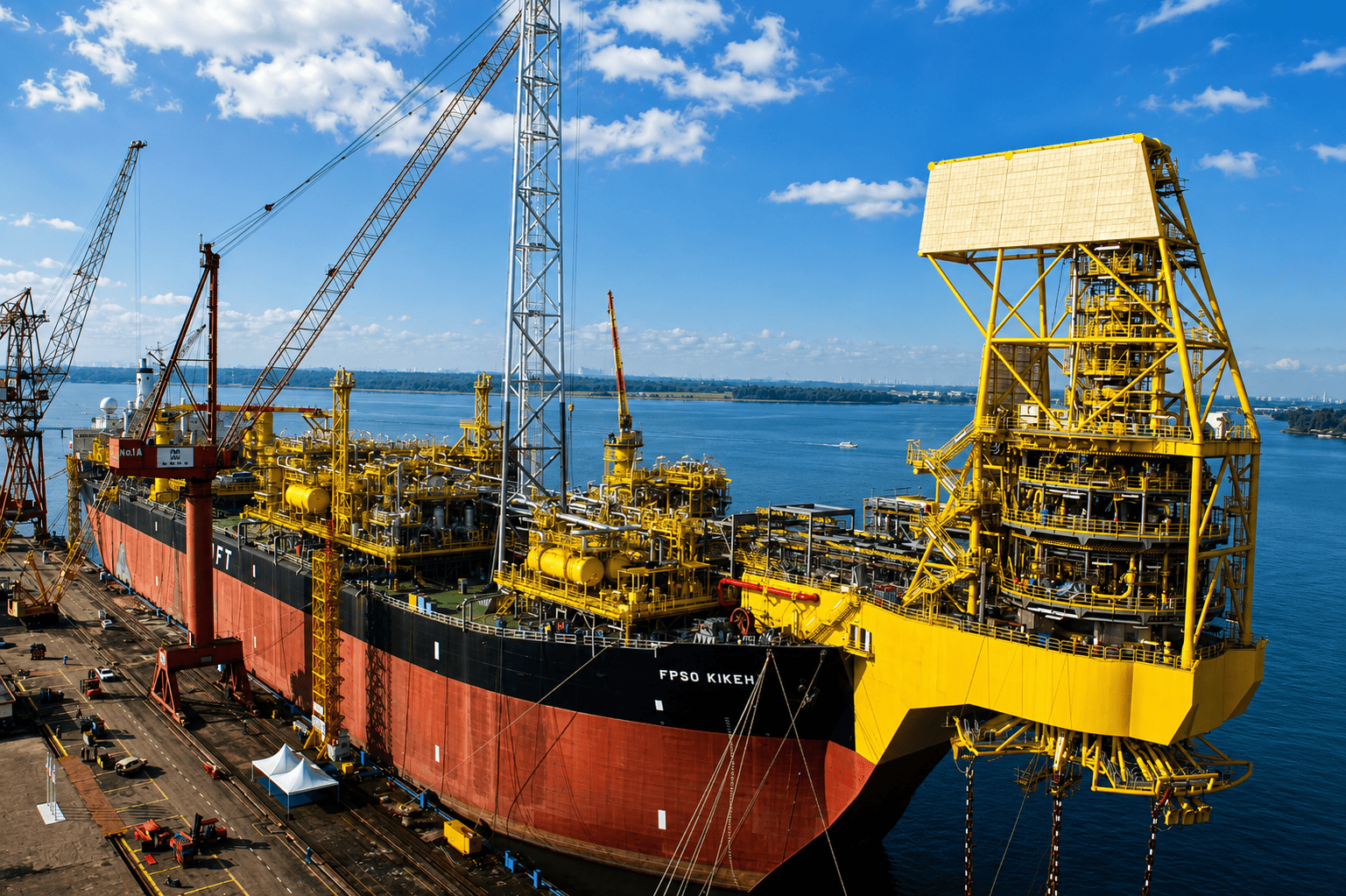 Kikeh FPSO offshore platform photo