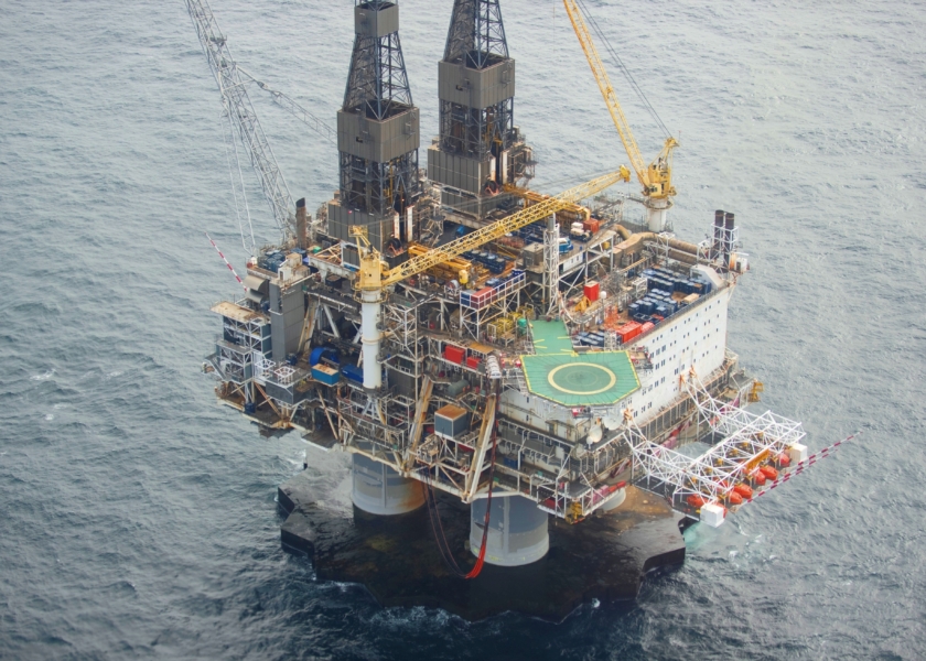 Hibernia offshore platform photo